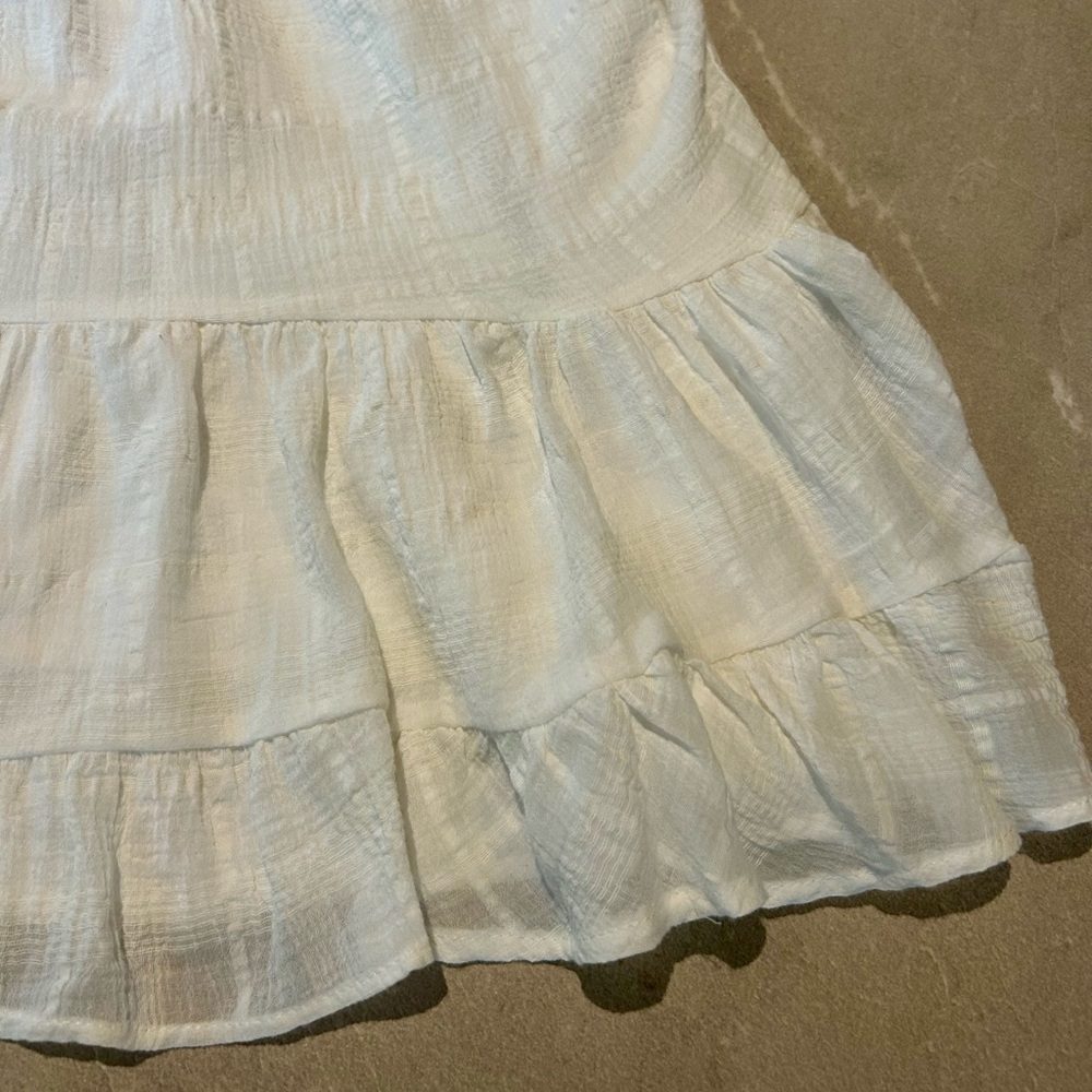 Vintage Y2K Forever 21 White Babydoll Dress - Picture 6 of 8